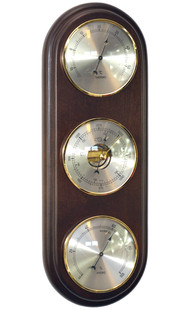 Barometr Termometr Higrometr TFA Owal3D-N-09-WA4 - 14x38 cm