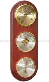 Barometr Termometr Zegar TFA Owal3DZegar-N-05-CH7 - 14x38 cm